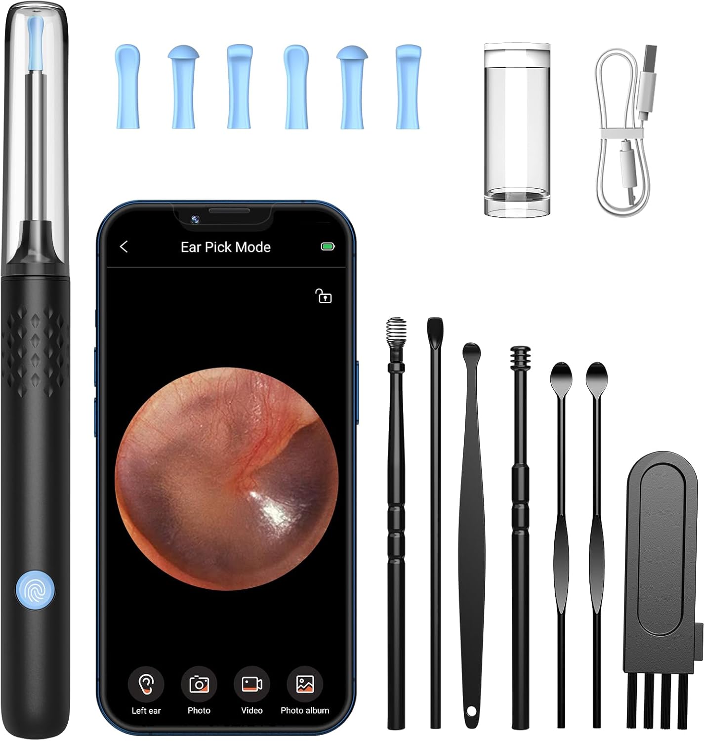 EveryEar Vision Pro™ 9-in-1 Wireless Ear Cleaning Kit